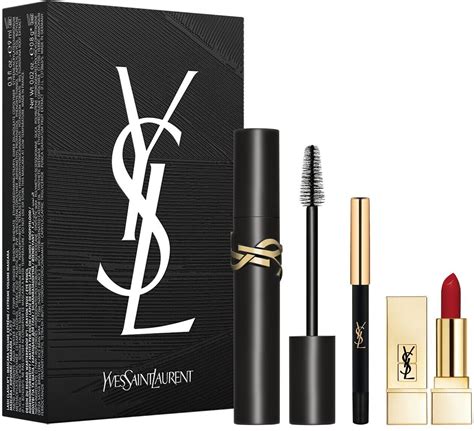 set rossetto ysl piu mascara|Yves Saint Laurent Yves Saint Laurent Lash Clash Extreme .